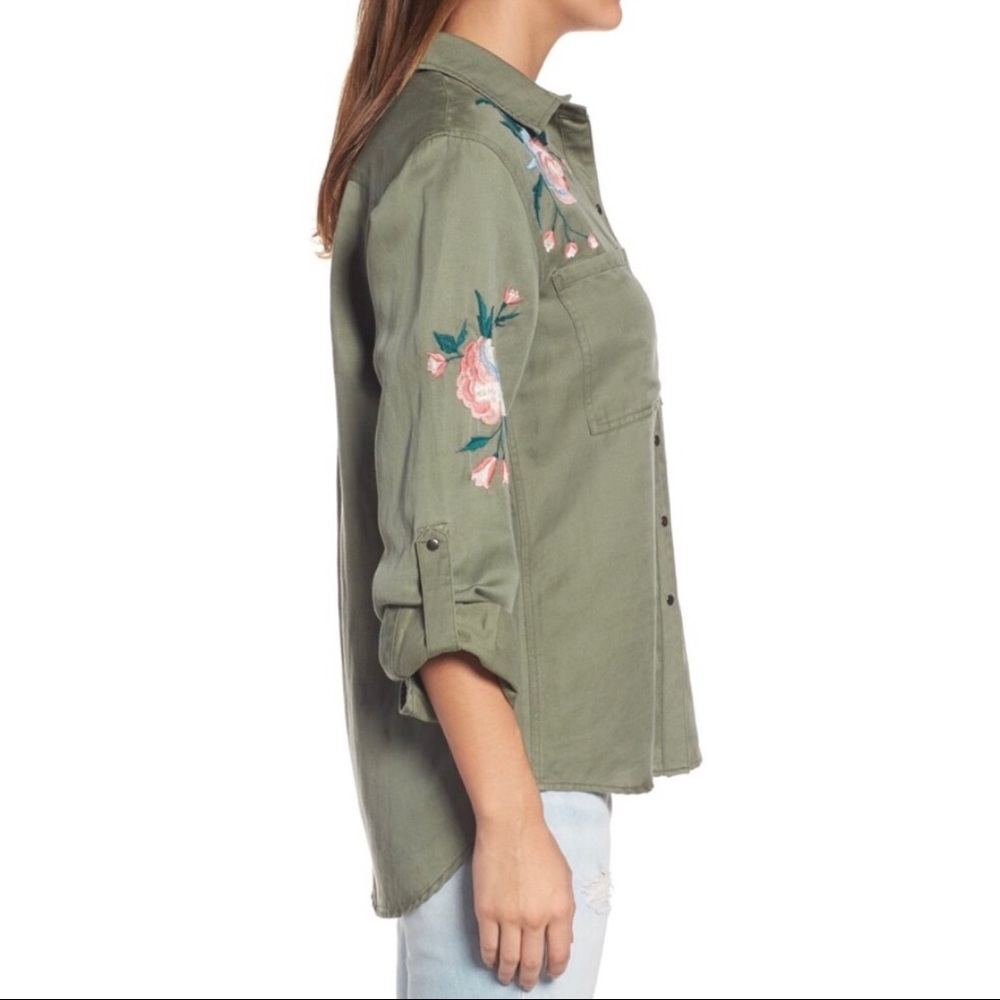 Rails Embroidered Button Down - image 3